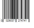 Barcode Image for UPC code 0029037274741