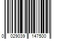 Barcode Image for UPC code 0029039147500