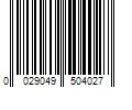 Barcode Image for UPC code 0029049504027