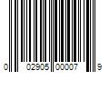 Barcode Image for UPC code 002905000079