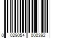 Barcode Image for UPC code 0029054000392