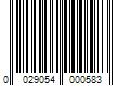 Barcode Image for UPC code 0029054000583