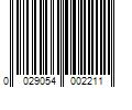 Barcode Image for UPC code 0029054002211