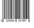 Barcode Image for UPC code 0029054007551