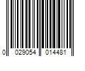 Barcode Image for UPC code 0029054014481