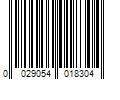 Barcode Image for UPC code 0029054018304