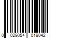 Barcode Image for UPC code 0029054019042