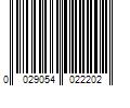 Barcode Image for UPC code 0029054022202