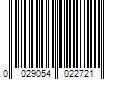 Barcode Image for UPC code 0029054022721