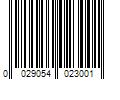 Barcode Image for UPC code 0029054023001