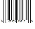 Barcode Image for UPC code 002909198109