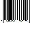 Barcode Image for UPC code 0029100006170