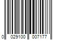 Barcode Image for UPC code 0029100007177