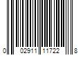 Barcode Image for UPC code 002911117228