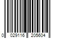 Barcode Image for UPC code 0029116205604