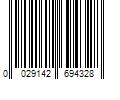 Barcode Image for UPC code 0029142694328