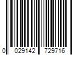 Barcode Image for UPC code 0029142729716