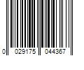 Barcode Image for UPC code 0029175044367