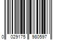 Barcode Image for UPC code 0029175980597