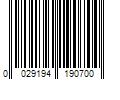 Barcode Image for UPC code 0029194190700