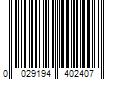 Barcode Image for UPC code 0029194402407