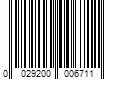 Barcode Image for UPC code 0029200006711