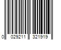 Barcode Image for UPC code 0029211321919