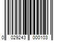 Barcode Image for UPC code 0029243000103