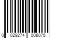 Barcode Image for UPC code 0029274006075