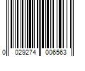 Barcode Image for UPC code 0029274006563