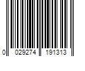 Barcode Image for UPC code 0029274191313