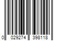 Barcode Image for UPC code 0029274398118