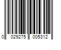 Barcode Image for UPC code 0029275005312