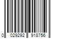 Barcode Image for UPC code 0029292918756