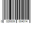 Barcode Image for UPC code 0029309004014