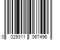 Barcode Image for UPC code 0029311067496