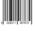 Barcode Image for UPC code 0029311067670