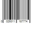 Barcode Image for UPC code 0029311187774