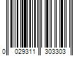 Barcode Image for UPC code 0029311303303