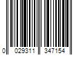 Barcode Image for UPC code 0029311347154