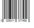 Barcode Image for UPC code 0029311377458