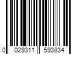 Barcode Image for UPC code 0029311593834