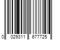 Barcode Image for UPC code 0029311677725