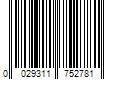 Barcode Image for UPC code 0029311752781