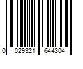 Barcode Image for UPC code 0029321644304