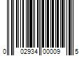 Barcode Image for UPC code 002934000095