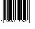 Barcode Image for UPC code 0029349710401