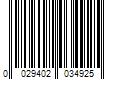 Barcode Image for UPC code 0029402034925