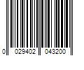 Barcode Image for UPC code 0029402043200