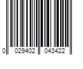 Barcode Image for UPC code 0029402043422